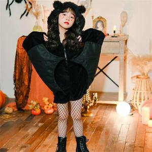 ハロウィン コスプレ コウモリ 衣装 子供 大...の詳細画像3