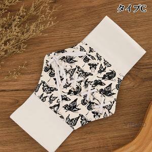 コルセットベルト ワイド きれいめ 太め ブラ...の詳細画像3