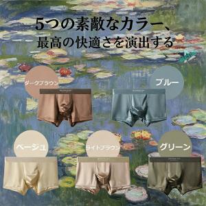 ボクサーパンツ メンズ 年中蒸れない 3枚セッ...の詳細画像1