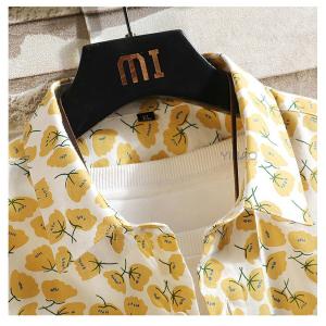 長袖シャツ メンズ 花柄シャツ 総柄 アロハシ...の詳細画像1