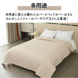 ベッドスプレッド マットレスカバー マルチカバ...の詳細画像4