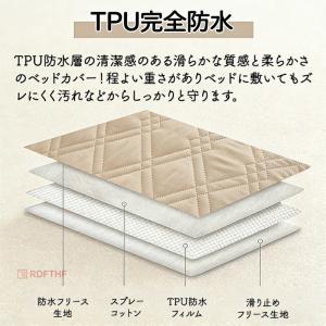 ベッドスプレッド マットレスカバー マルチカバ...の詳細画像5