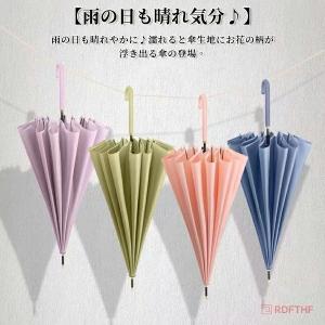 雨傘 レディース 長傘 おしゃれ 定番 模様 ...の詳細画像1