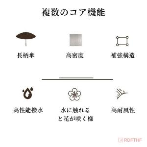 雨傘 レディース 長傘 おしゃれ 定番 模様 ...の詳細画像4