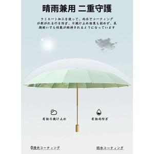 日傘 完全遮光 折りたたみ傘 UV対策 撥水 ...の詳細画像1