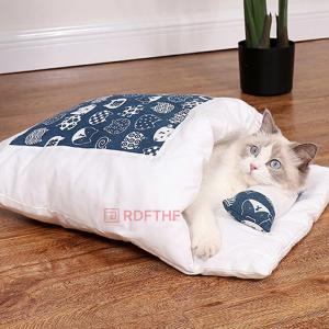 ペット用寝袋 ペット布団 猫 ベッド 犬 ベッ...の詳細画像4