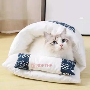 ペット用寝袋 ペット布団 猫 ベッド 犬 ベッ...の詳細画像5