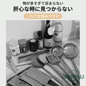 調味料 棚 収納 壁掛け 包丁スタンド 調味料...の詳細画像2