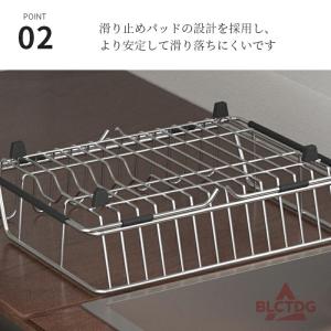 水切りラック ステンレス 水切りかご 大容量 ...の詳細画像3