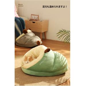 ペットベッド ふわふわ ペットハウス ドーム型...の詳細画像3