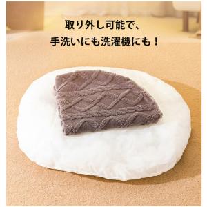 ペットベッド ペットクッション ふわふわ 両面...の詳細画像4