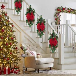 クリスマスリース クリスマス スワッグ 飾り ...の詳細画像1