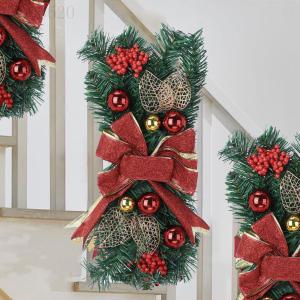 クリスマスリース クリスマス スワッグ 飾り ...の詳細画像2