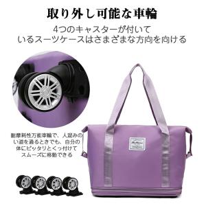 ボストンバッグ 軽量 拡張可 旅行バッグ 3w...の詳細画像4