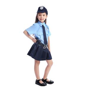 ハロウィン コスプレ衣装 子供 警察 手錠付 ...の詳細画像3