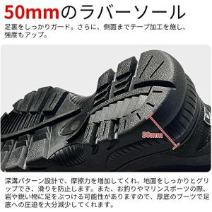 ウェーディングシューズ 磯靴 5mm フィッシ...の詳細画像4