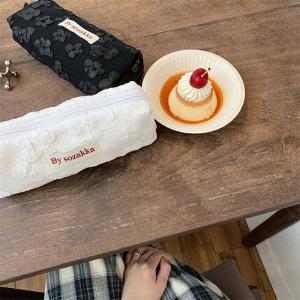 ふわふわ小花柄 韓国 ペンケース 筆箱 ペンポ...の詳細画像5