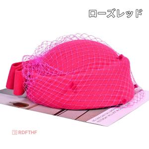 送料無料 トーク帽 カクテル帽 上品 トークハ...の詳細画像5