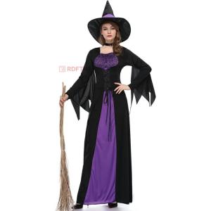 ハロウィン 衣装 ウィッチ 魔女 巫女 女王様...の詳細画像3