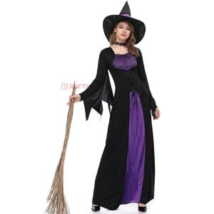 ハロウィン 衣装 ウィッチ 魔女 巫女 女王様...の詳細画像5