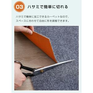 デスクカーペット チェアマット デスクマット ...の詳細画像5