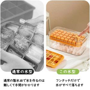 製氷皿 製氷器 製氷機 氷作る容器 1段 2段...の詳細画像2