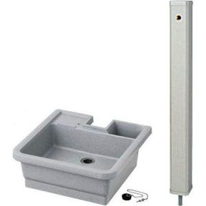 タキロンシーアイ ガーデン柱 DHS-900（DHS-80×900） 80mm角（硬質塩化ビニル製水...