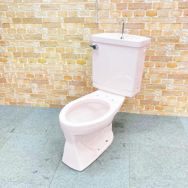 【中古品】【美品】 TOTO トイレ 洋式便器 (床下排水) 「C720R」 排水芯380mm とタ...