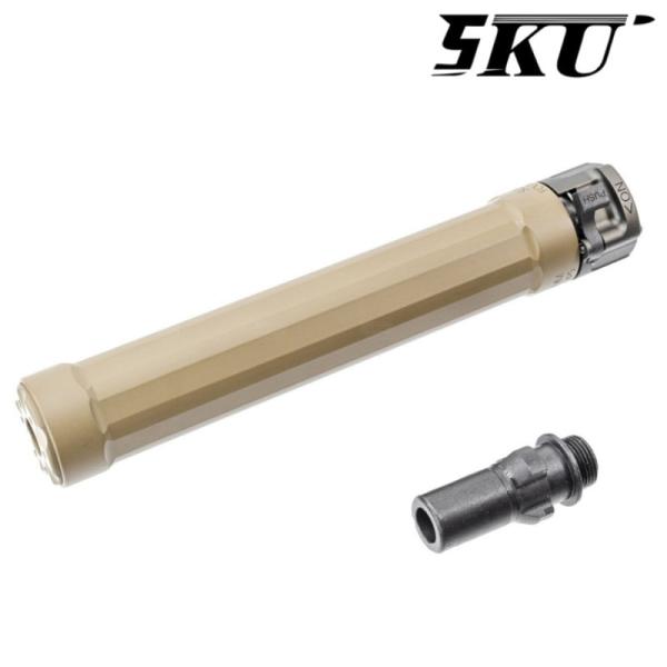 5KU Ryder 9-MP5タイプ サイレンサー フラッシュハイダー付き TAN(STD TM/C...