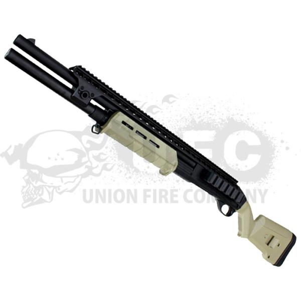 CYMA M870 M-STYLE Keymod Tac. 固定ストック FMショットガン DE