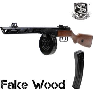 【G/W・SALE！第二弾！】S&amp;T PPSH-41 フルメタル＆フェイクウッド　電動ガン