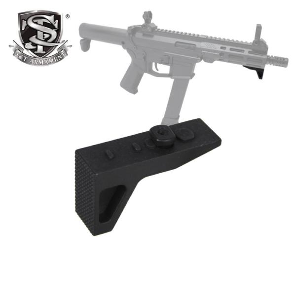 S&amp;T SLR MOD1タイプ バリケードハンドストップ(MLOK用)BK