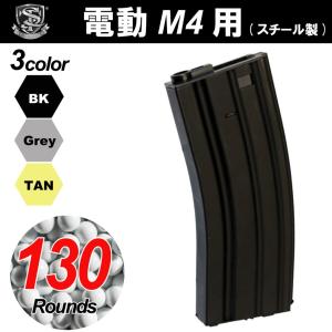 【メーカー別セール・S&T】S&T 電動M4用 Steel製 120連マガジン TAN｜aquamall