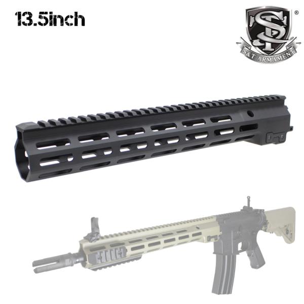 S&amp;T GEISSELE SMR MK16 タイプ 13.5"ハンドガードBK
