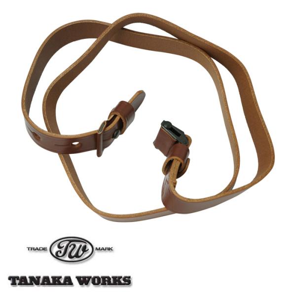 【在庫処分】タナカ Kar98kシリーズ モーゼル革製スリング（茶）