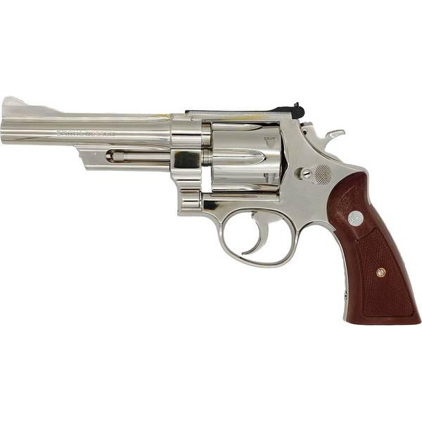 タナカ S&amp;W M27 The .357 Magnum 5インチ モデルガン ニッケルフィニッシュ