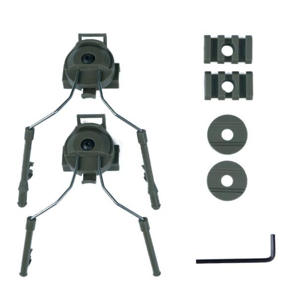 在庫処分 ARCヘルメットレール ヘッドセットアダプター OD