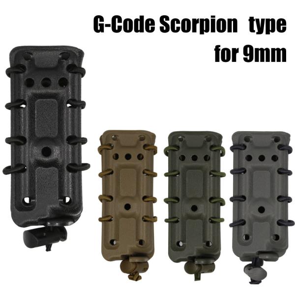 UFC　G-Code Scorpionタイプ 9mm マガジンポーチ OD