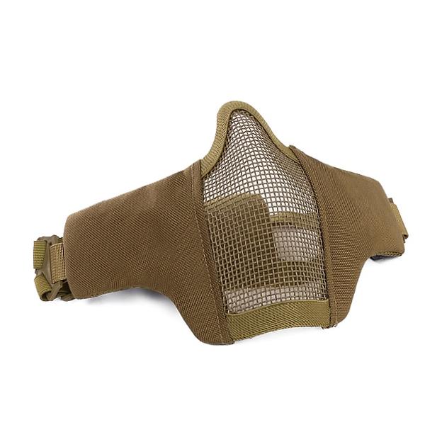 WOSPORT V1タイプ メッシュマスク ナイロン チーク TAN