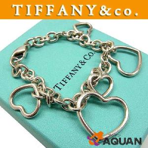 TIFFANY＆CO.　ティファニー　ハートブレスレット　シルバー925　｜aquankyoya