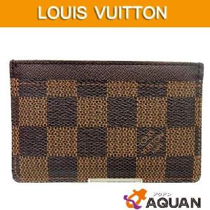 ルイヴィトン　LOUIS　VUITTON 　ダミエ　カードケース　名刺入れ　ポルトカルト・サーンプル　 N61722　未使用　美品｜aquankyoya