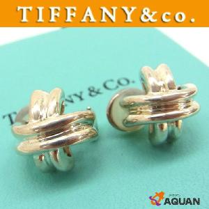 TIFFANY&Co．　ティファニー　シグネチャー　イヤリング　シルバー　SV925　｜aquankyoya