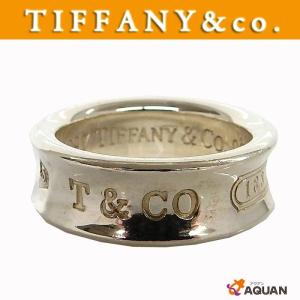 TIFFANY＆Co.　ティファニー　1837リング　指輪　シルバー　SV925　サイズ約11号　アクセサリー｜aquankyoya