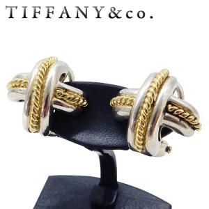 TIFFANY&Co．　ティファニー　パロマピカソ　シグネチャー　イヤリング　K18　750YG×スターリングシルバー925 　アクセサリー｜aquankyoya