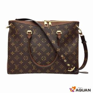 送料無料 セール LOUIS VUITTON ルイヴィトン モノグラム パラス M41064 マロン 2WAY トートバッグ ショルダーバッグ 未使用 aq2120｜aquankyoya