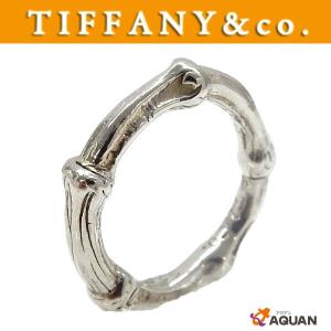 TIFFANY＆Co.　ティファニー　リング　指輪　バンブーリング　シルバー　SV925　サイズ約10.5号　アクセサリー　｜aquankyoya