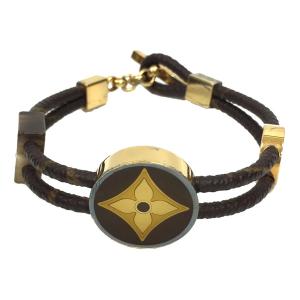 ルイヴィトン LOUIS VUITTON モノグラム ブレスレット ブラスレ フルール M65441 アクセサリー aq6653｜aquankyoya