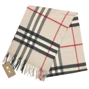 BURBERRY バーバリー カシミヤ マフラー クラシック チェック クラシック カシミアスカーフ aq6795｜aquankyoya