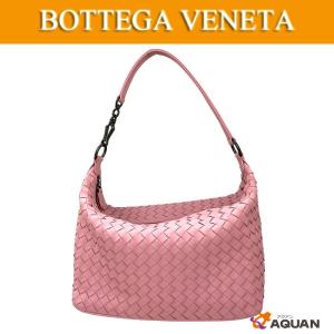 BOTTEGA　VENETA 　ボッテガヴェネタ　イントレチャート　ショルダーバッグ　ワンショルダー　ボッテガベネタ　レザー　ピンク　送料込み｜aquankyoya