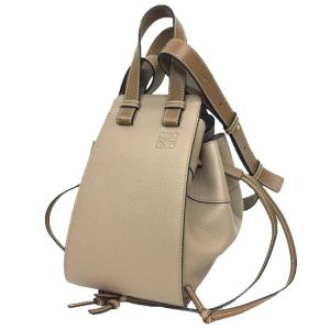 LOEWE ロエベ HAMMOCK  ハンモック 2WAY ハンドバッグ ショルダーバッグ SAND 美品 aq9269｜aquankyoya